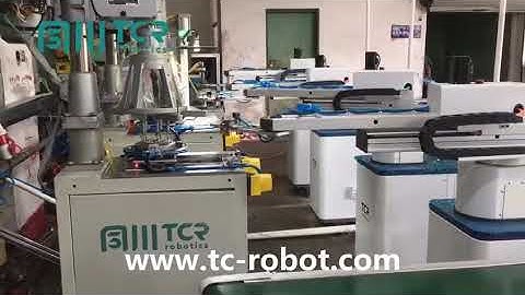 Tapping, Welding with 4 Axis Robotics | TCR-Robotics Thailand