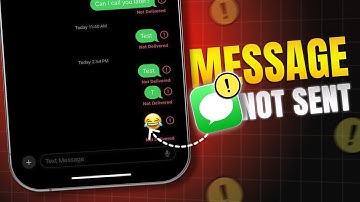 How to Fix iPhone Message Not Sent Error | Message Failed To Send on iOS Text Message