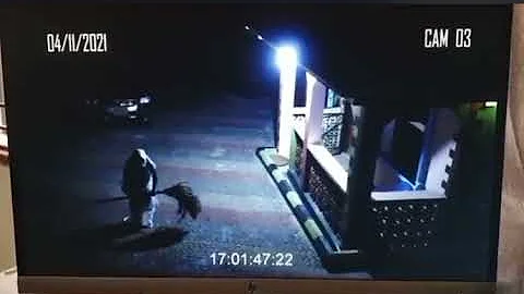 Watch | Live CCTV footage of Witchcraft caught  on Camera in South Africa