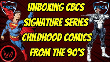 Verified CBCS Signature Series Unboxing | Childhood Signed Comic Books