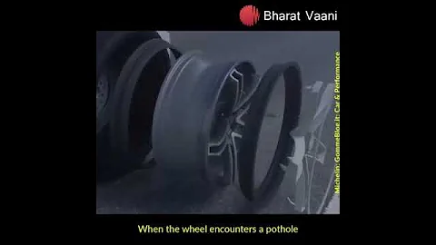 #Tires that #bend on potholes to save your #wheel