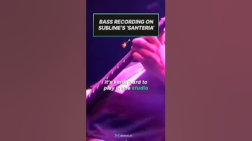 Thumbnail of Sublime│Recording Santeria  #Shorts