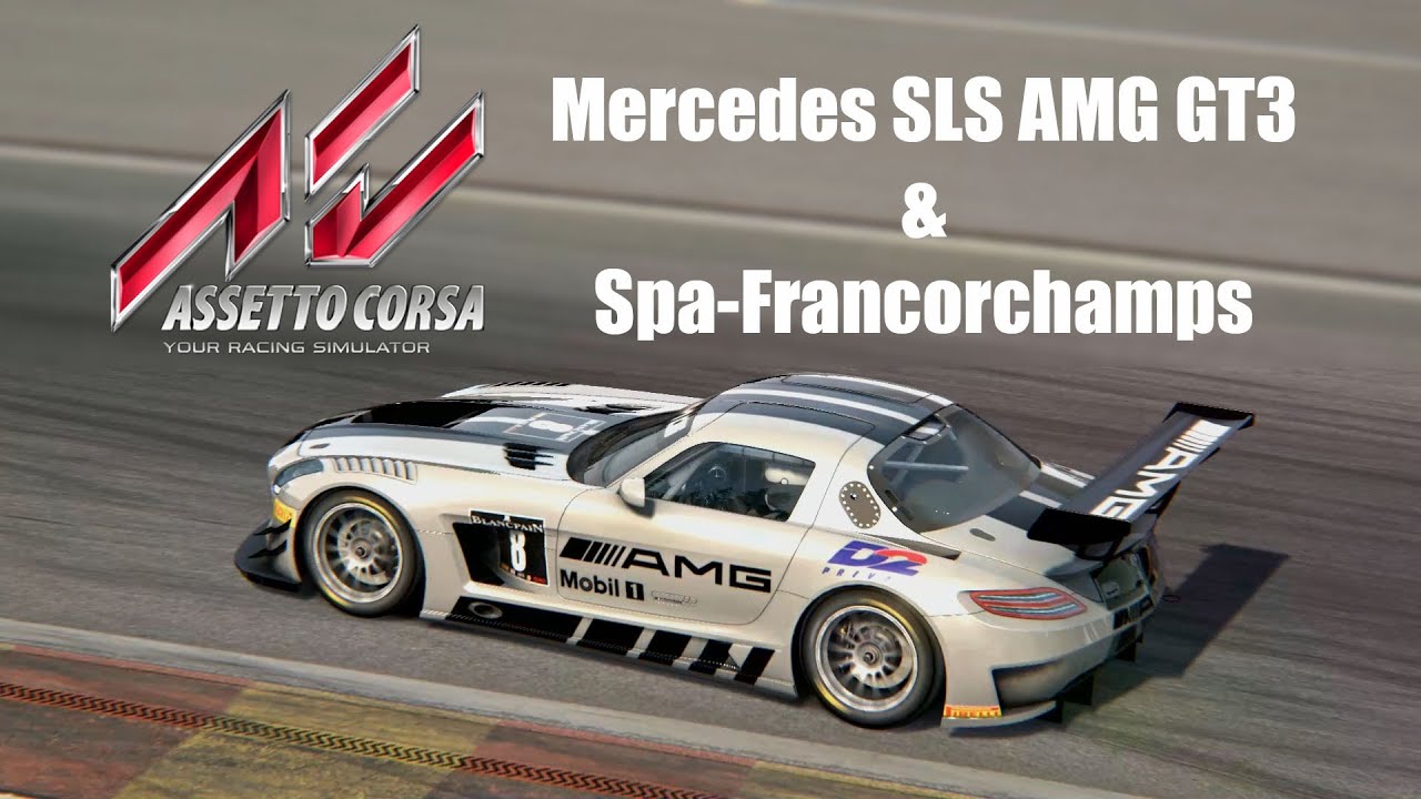 Assetto Corsa Update New Mercedes Sls Amg Gt Spa