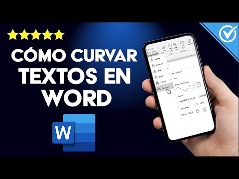 ¿Cómo curvar texto en WORD desde mi PC o móvil? - Con y sin cuadro de texto