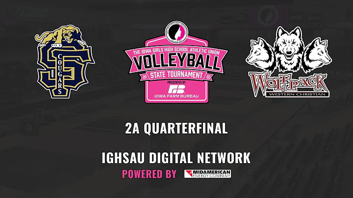 2022 IGHSAU State Volleyball 2A Quarterfinal: West...