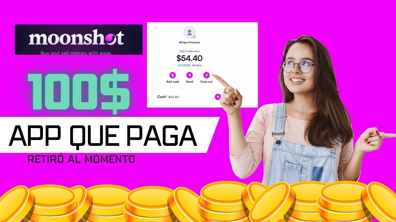 Moonshot: ¡Gana $100 en Criptomonedas Sin Inversión Inicial - YouTube