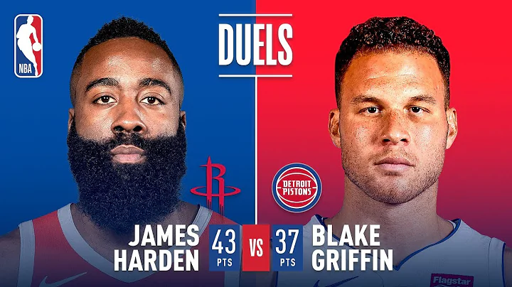 Duel In Houston: James Harden vs Blake Griffin | N...