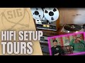HiFi Setup Tour CRIBS bei Frank :-)  Plattenspieler / Room Tour / HiFi-Zimmer / Tonbandgerät / Retro