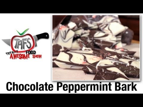 How To Make Chocolate Peppermint Bark Candy