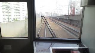 【前面展望】JR鹿児島本線811系快速　博多から吉塚