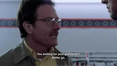 Walter defends Walt Jr. Breaking bad