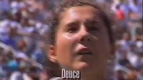 Anke Huber vs Monica Seles US95