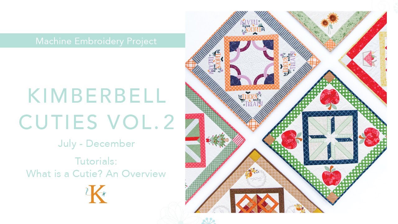 Kimberbell Mini Quilt Isacord Thread Kit - Jan - July – Aurora Sewing Center