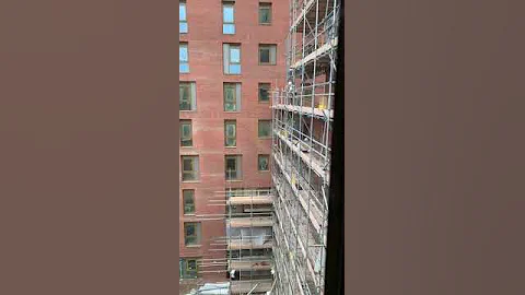 UNSAFE SCAFFOLDERS! #nearmiss #accidentnews #clips #safetyfirst