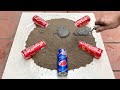 🌈How to make KAME TURTLE from Coca Cola and Cement - 💎 Very simple and funny