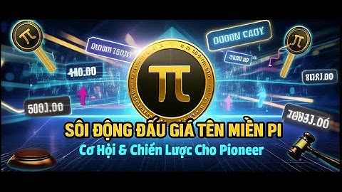 Pi Network: Sôi động đấu giá tên miền Pi