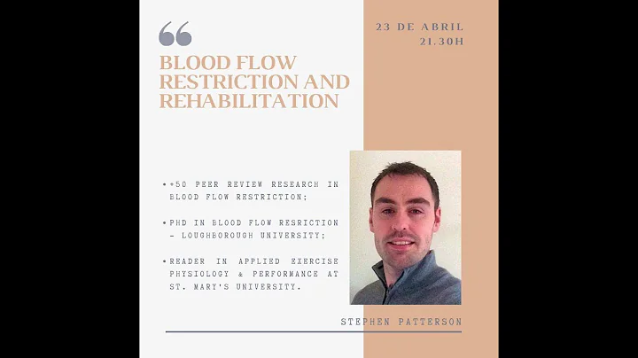 Stephen Patterson - "BFR and Rehabilitation"