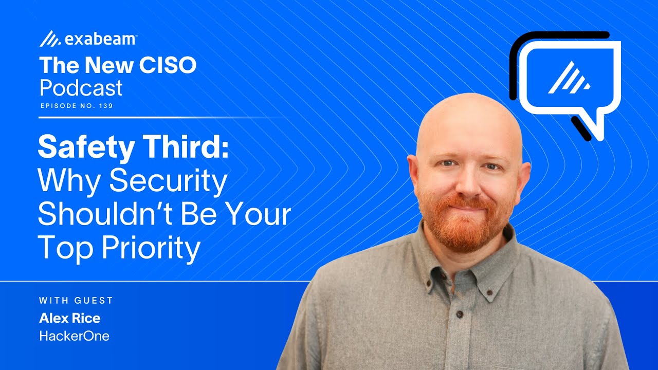 Alex Rice Snap The New CISO Podcast Ep. 139 - Alex Rice | Safety Third: Why Security ...