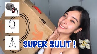 VLOGGING EQUIPMENT FOR BEGINNERS FROM LAZADA| Ely Mist