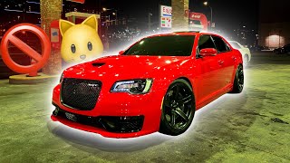 NIGHT POV IN MY CATLESS SRT 300! *TOO LOUD*