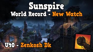 (former) vSS World Record | Zen Alkosh Stam Dk | Eso U40 | New Watch