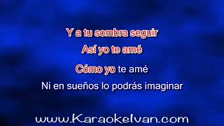 Alejandro Fernandez - Como yo te ame En vivo KARAOKE
