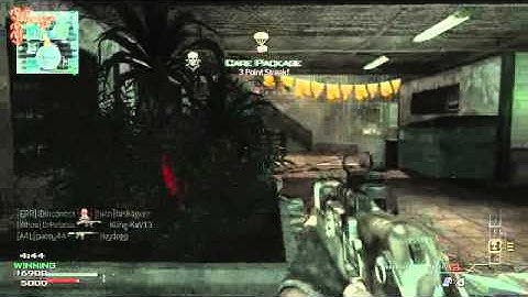 MW3 FMG9 Triple Kill