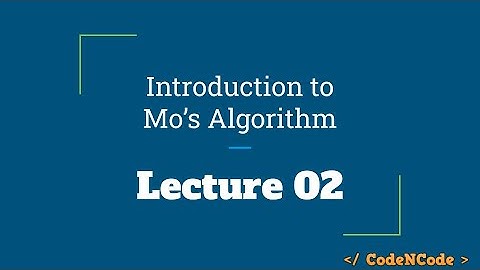 L02 : Introduction to Mo