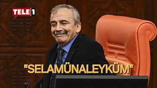 AKP'li vekilin mikrofonu kapandı Sırrı Süreyya Önder 'yabancı dil' esprisiyle Meclis'i güldürdü