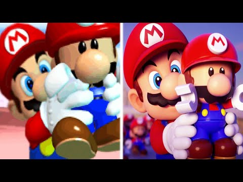 Comparação de todas as cenas de Mario vs Donkey Kong GBA vs Switch