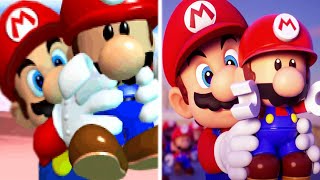 Mario vs Donkey Kong All Cutscenes Comparison GBA vs Switch