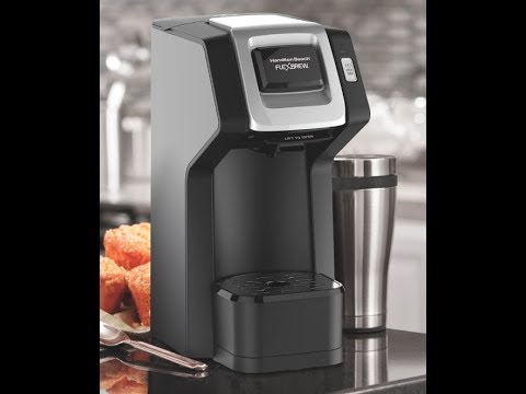 unboxing/review-hamilton-beach-flexbew-singleserve-coffee-maker