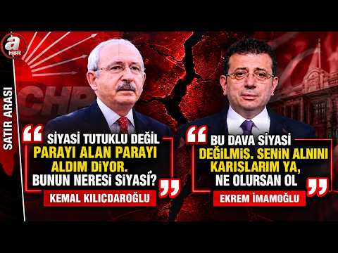Muhalefette "İhanet" Yüzleşmesi! "Bu Dava Siyasi Değil" | A Haber
