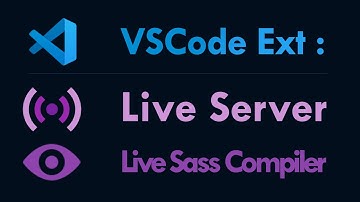 비주얼 스튜디오 코드: 확장 - Live Server, Sass Compiler / VSCode: Extension - Live Server, Sass Compiler