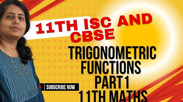 Trigonometric functions  | 11th maths | ISC maths CBSE maths |O P Malhotra