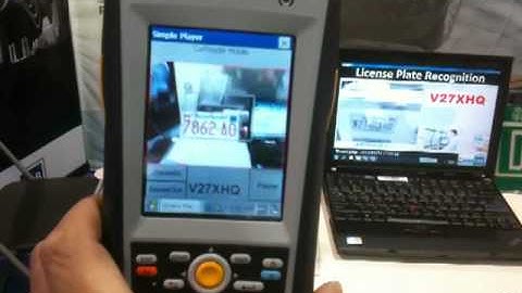 CipherLab Mobile LPR Demo 01