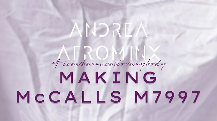 SEWING VLOG | Making McCalls 7997 | #isewbecauseil...