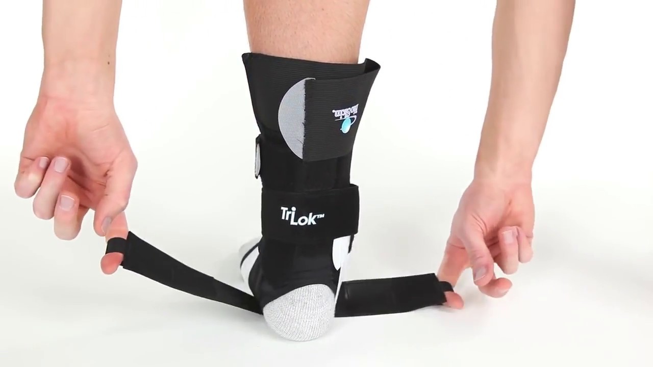 Left Foot Medial BioSkin TriLok Application Instructions www.shhc