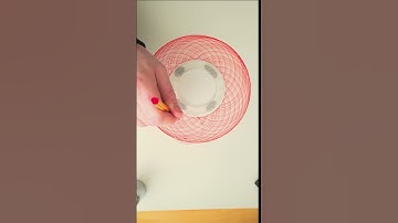How many circles is in this stunning drawing #spirograph #drawing #asmr