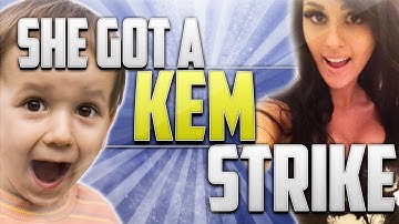SHE GOT A KEM STRIKE (Funny COD Ghosts Reactions)