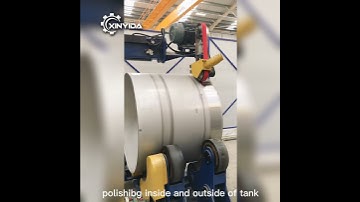 Tank polishing machine|How to polish tanks|CNC Polishing Machine|automatic polishing machine|ss tank