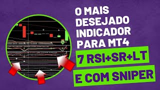 O MAIS DESEJADO E PODEROSO INDICADOR PARA BINÁRIAS NO MT4 COM 7 RSI+SR+LTA/LTB E COM SNIPER DE GRAÇA by Trader Destroyer 25,592 views 1 year ago 26 minutes