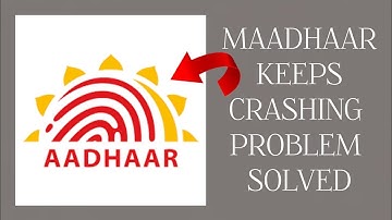 How To Solve mAadhaar App Keeps Crashing Problem|| Rsha26 Solutions