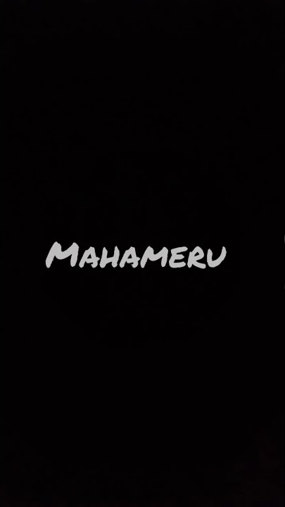 Mahameru status wa