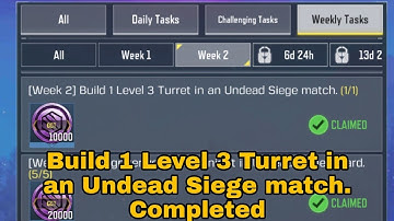 How to Build 1 Level 3 Turret in an Undead Siege match | COD Mobile Zombies Mode | Wisdom Frost