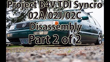 VW 02A 02J 02C Transmission Teardown and Rebuild FIRST TIME part 2 of 2