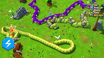 Most addictive android game 2020   Snake Rivals
