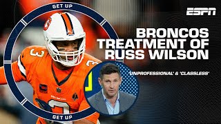 Orlovsky says Broncos' treatment of Russell Wilson is 'UNPROFESSIONAL' and 'CLASSLESS'  | Get Up