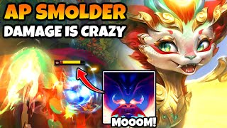 AP Smolder makes Mmooommm! almost ONE-SHOT (INSANE AOE DAMAGE)