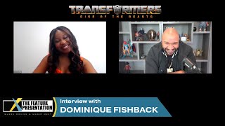 Dominique Fishback Talks Starring In Transformers Rise Of The Beasts, Working With Jamie Foxx & More